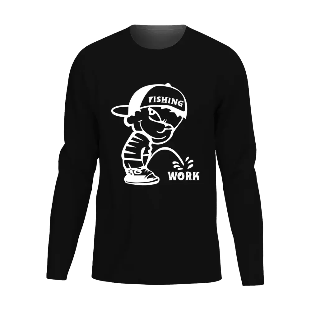 Fishing And Work Men Long Sleeve Shirt